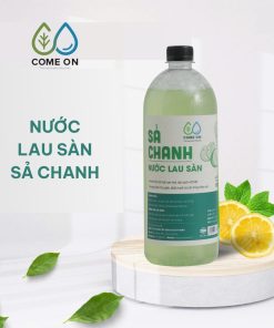 Nước lau sàn sả chanh COME ON sạch bóng thơm mát từ thiên nhiên 1 lít