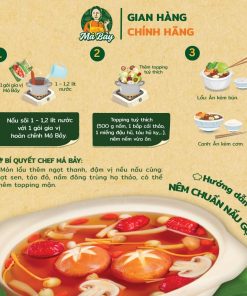 Gia vị hoàn chỉnh lẩu thảo mộc 80g