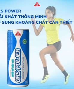 Nước bù điện giải ORS POWER (thùng 24 lon)