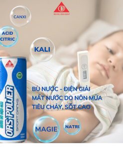 Nước bù điện giải ORS POWER (thùng 24 lon)