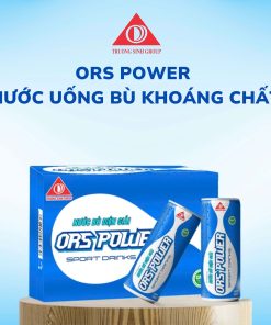 Nước bù điện giải ORS POWER (thùng 24 lon)