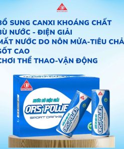 Nước bù điện giải ORS POWER (thùng 24 lon)