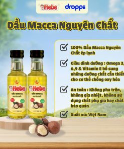 Dầu macca nguyên chất HEBE (chai 100ml)