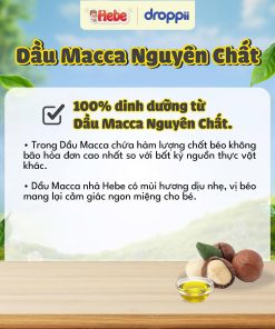 Dầu macca nguyên chất HEBE (chai 100ml)