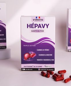 Thực phẩm bảo vệ sức khỏe HÉPAVY hỗ trợ giải độc gan (hộp 30 viên)