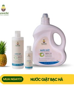 Nước giặt hương bạc hà Fuwa3e 90% enzyme dứa 100ml