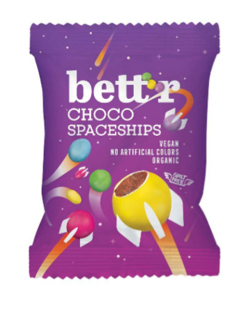 Viên chocolate màu sắc hữu cơ Bett’r