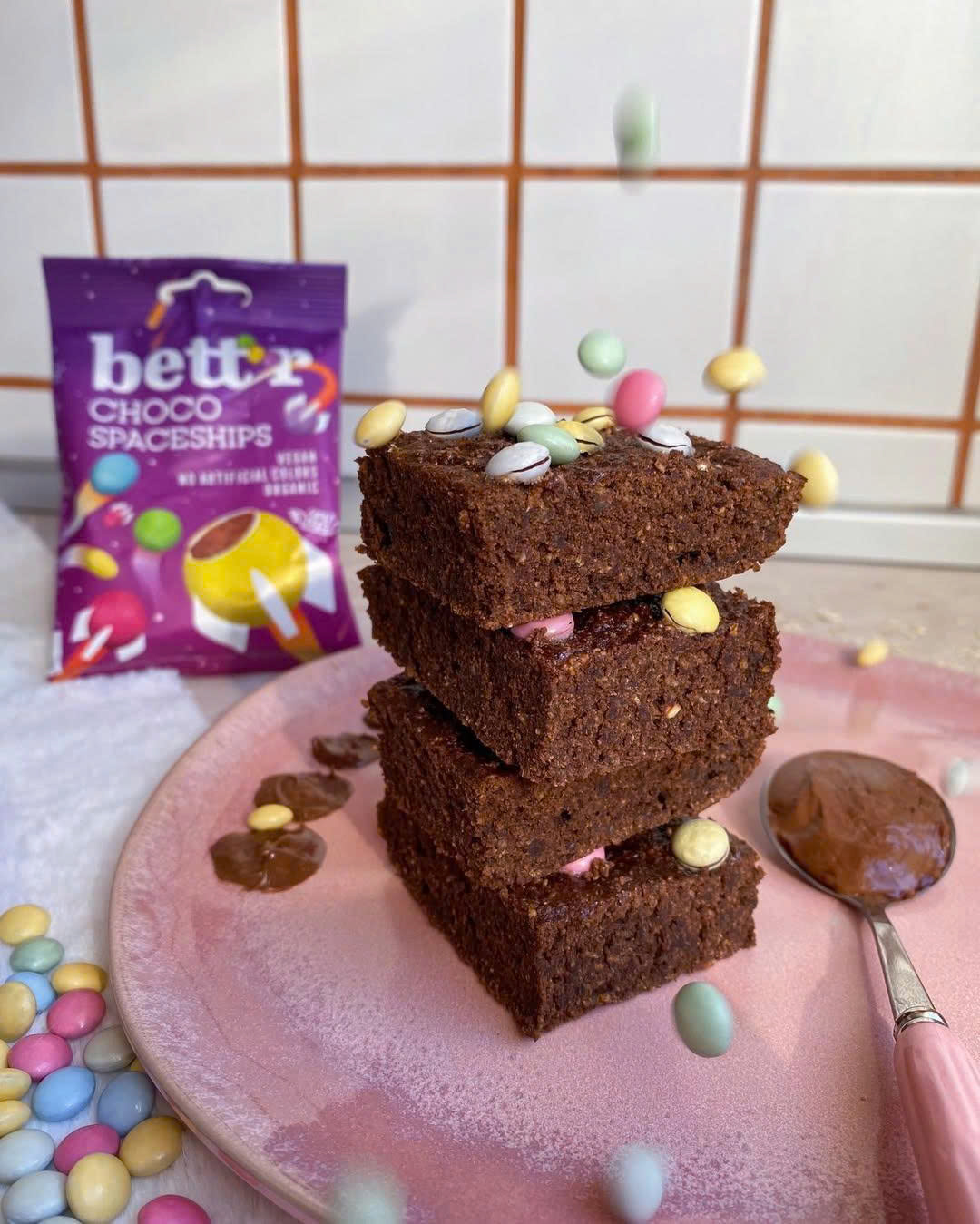 Viên chocolate màu sắc hữu cơ Bett’r