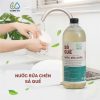 Nước rửa chén sả quế COME ON làm sạch bát đĩa, an toàn da tay 1 lít