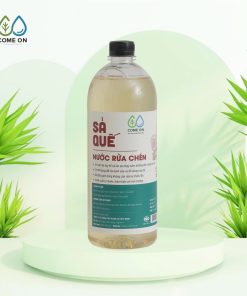 Nước rửa chén sả quế COME ON làm sạch bát đĩa, an toàn da tay 1 lít