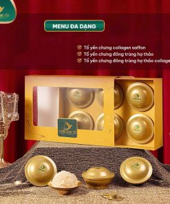 SET 6 Yến chưng Ăn liền mix vị Đặc biệt – THƯỢNG HOÀNG YẾN 140gr