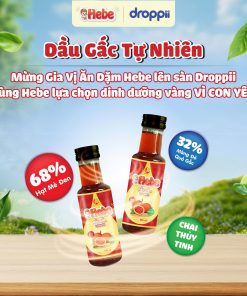 Dầu gấc tự nhiên HEBE (chai 100ml)