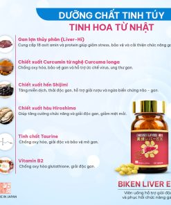 Thực phẩm bảo vệ sức khỏe: BIKEN LIVER EX