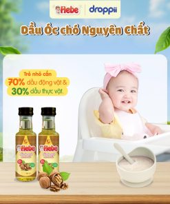 Dầu óc chó nguyên chất HEBE (chai 100ml)