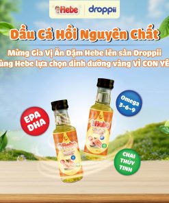 Dầu cá hồi nguyên chất HEBE (chai 100ml)