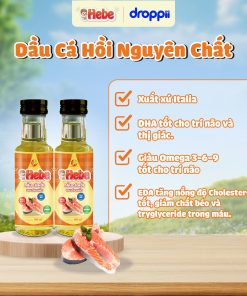 Dầu cá hồi nguyên chất HEBE (chai 100ml)
