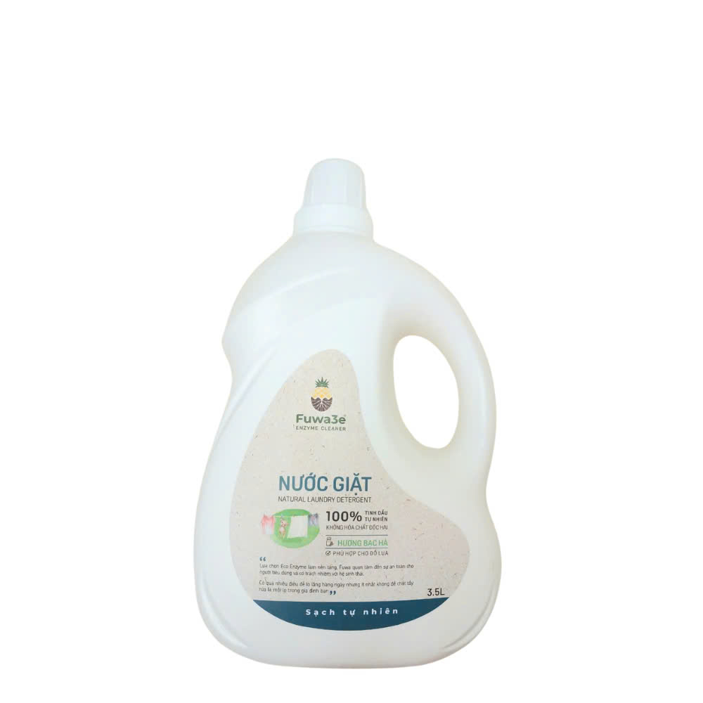 Nước giặt hương bạc hà Fuwa3e 90% enzyme dứa 500ml