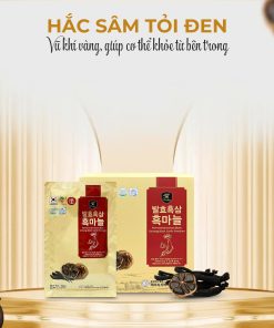 Nước hắc sâm tỏi đen 70ml x 20 gói