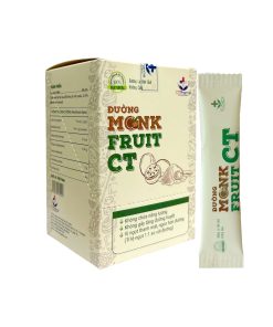 Đường ăn kiêng Monk Fruit CT (Hộp 20 gói x 5g)