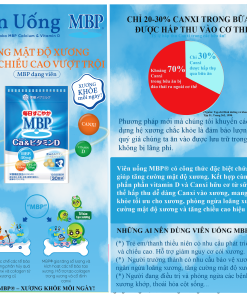 Thực phẩm bảo vệ sức khỏe MBP