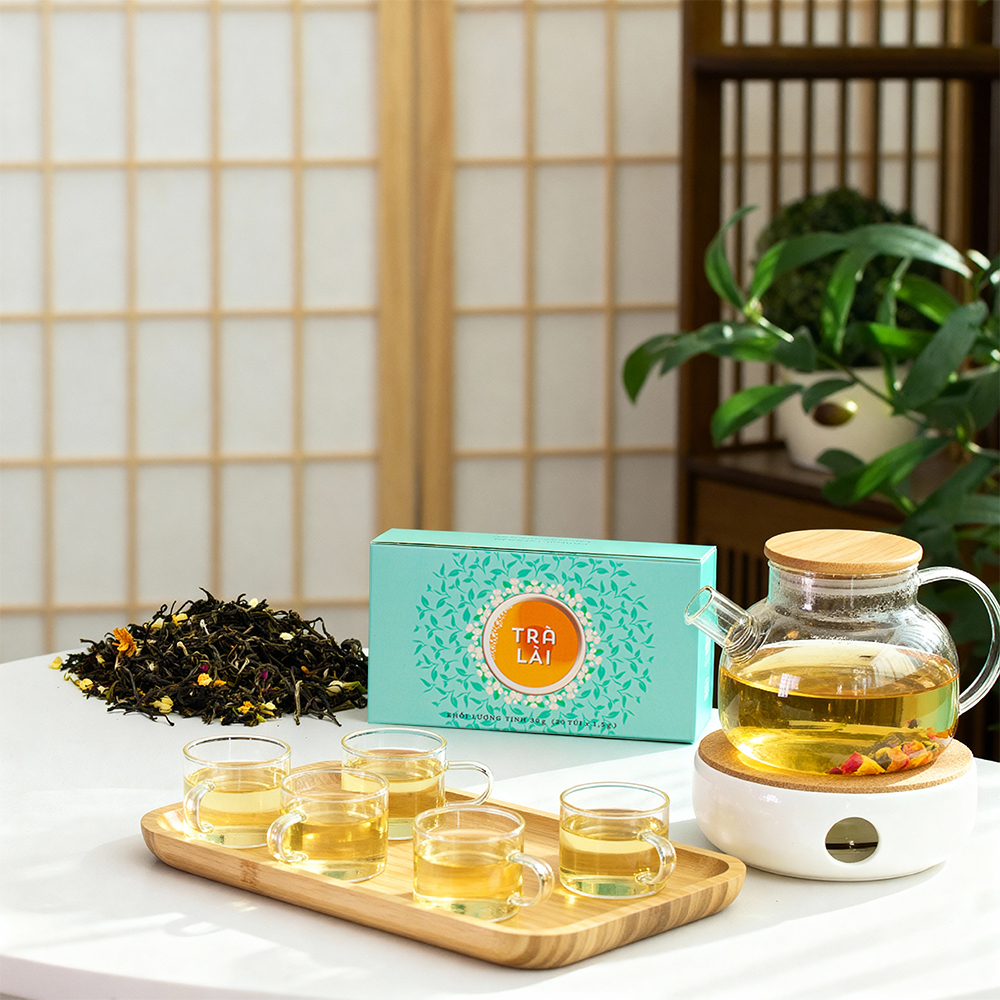 Trà Lài Sunbeleaf – Hương Thơm Dịu Nhẹ, Mang Lại Cảm Giác Thư Thái Mỗi Ngày – Hộp 20 Gói Túi Lọc