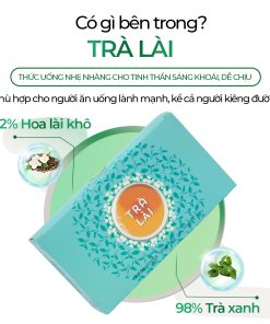 Trà Lài Sunbeleaf – Hương Thơm Dịu Nhẹ, Mang Lại Cảm Giác Thư Thái Mỗi Ngày – Hộp 20 Gói Túi Lọc