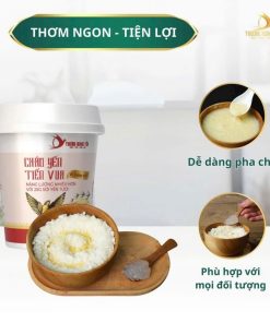 Thùng 24 cốc Cháo yến tiến vua vị sườn non THƯỢNG HOÀNG YẾN 20gr