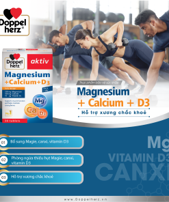 TPBVSK Magnesium+ Calcium+D3 hỗ trợ xương khớp