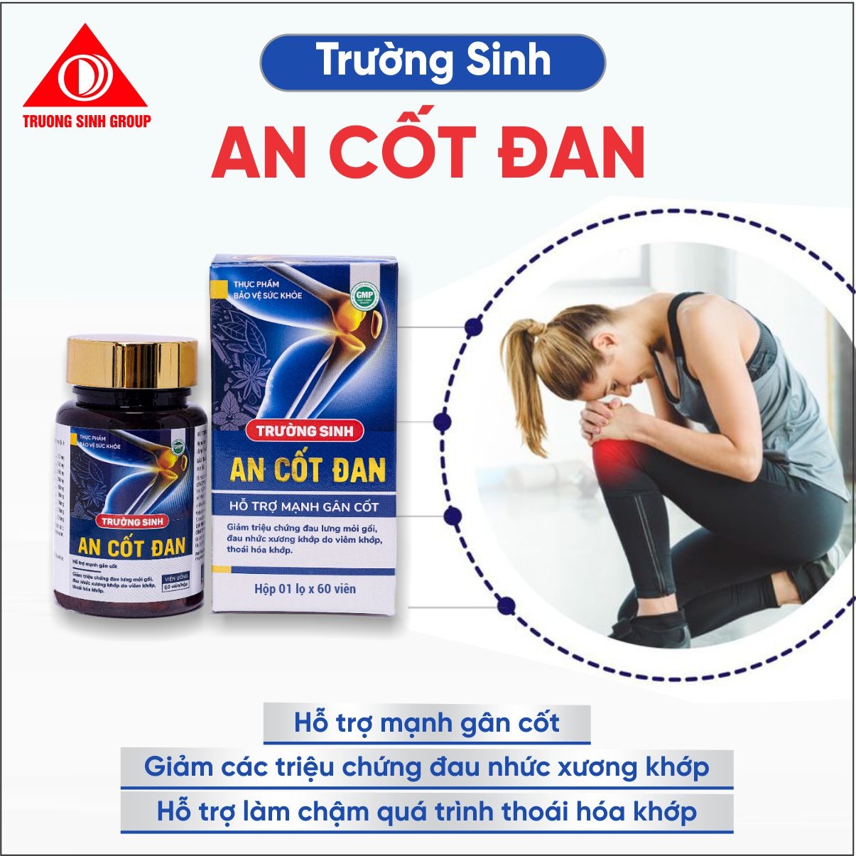 TPBVSK Trường Sinh an cốt đan Hộp 60v