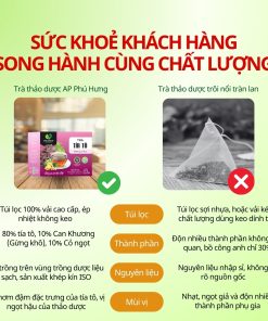 Trà Tía Tô AP PHÚ HƯNG Thảo dược 100% tự nhiên