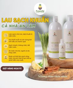 Nước lau sàn tinh dầu Quế FUWA3E 1L