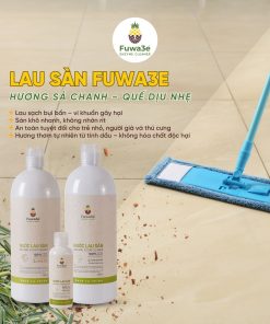Nước lau sàn tinh dầu Quế FUWA3E 1L