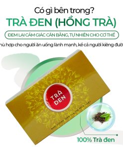 Trà Đen (Hồng Trà) Sunbeleaf – Mang Lại Cảm Giác Tỉnh Táo, Sảng Khoái Mỗi Ngày – Hộp 20 Gói