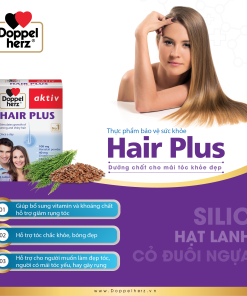 TPBVSK Hair Plus hỗ trợ giảm rụng tóc