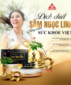 Dịch chiết Sâm Ngọc Linh hỗ trợ bồi bổ sức khỏe (15 gói/hộp)
