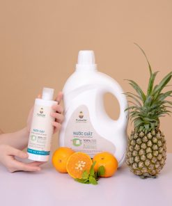 Nước giặt hương bạc hà Fuwa3e 90% enzyme dứa diệt nấm đồ lót 3.5l