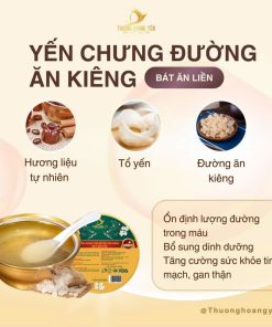 Tổ yến chưng ĂN LIỀN vị Đặc biệt THƯỢNG HOÀNG YẾN 140gr