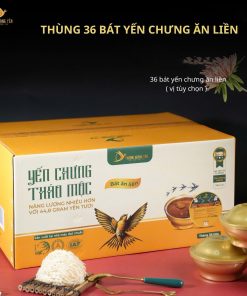 Tổ yến chưng ĂN LIỀN vị Đặc biệt THƯỢNG HOÀNG YẾN 140gr
