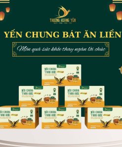 Tổ yến chưng ĂN LIỀN vị Đặc biệt THƯỢNG HOÀNG YẾN 140gr