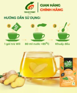 Trà gừng hòa tan 168g