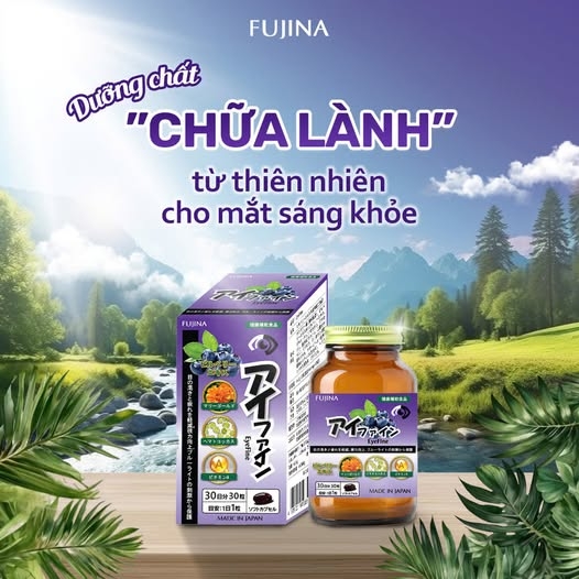 Viên Uống Bổ Mắt EyeFine Nhật Bản ( Hộp 30 viên )