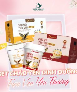 THÙNG 24 CỐC CHÁO YẾN TIẾN VUA MIX VỊ