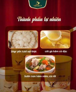 THÙNG 24 CỐC CHÁO YẾN TIẾN VUA MIX VỊ