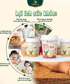 THÙNG 24 CỐC CHÁO YẾN TIẾN VUA MIX VỊ