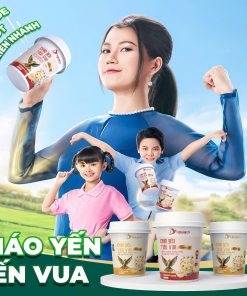 THÙNG 24 CỐC CHÁO YẾN TIẾN VUA MIX VỊ