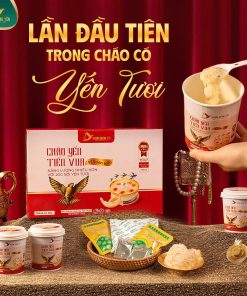 Cốc Cháo yến Tiến Vua Vị Sườn Non THƯỢNG HOÀNG YẾN 20gr
