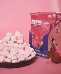 Hộp Snack Lợi Khuẩn Kefir Vị Dâu (5 gói)