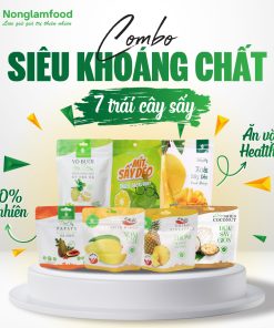 Set Siêu khoáng chất NLF_7 loại trái cây sấy