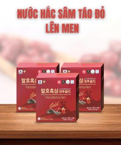 Nước hắc sâm táo đỏ lên men 70ml x 20 gói