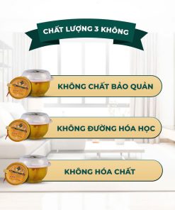 Tổ yến chưng TỰ SÔI Bát vàng các vị THƯỢNG HOÀNG YẾN 140gr
